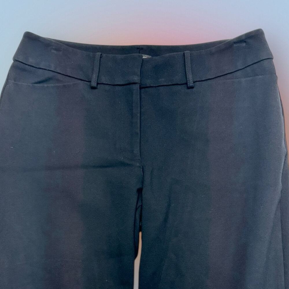 ANN TAYLOR Women’s 6 Black Straight and Stretchy Pants
